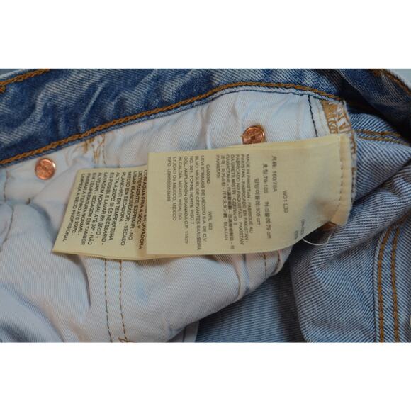 NWT Levi's Circular 501® Original Fit Jeans - Picture 5 of 7